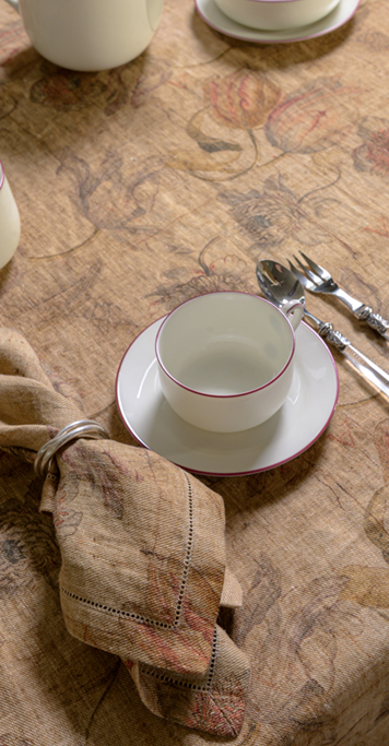 Tapioca Tablecloth